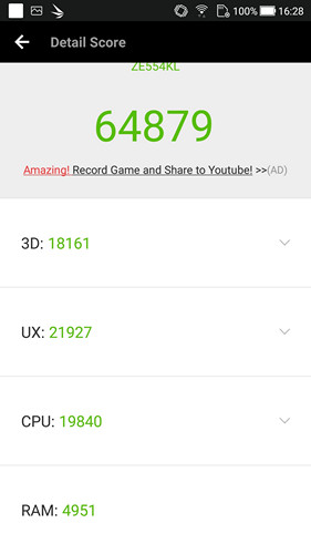 Обзор смартфона ASUS ZenFone 4 - 64