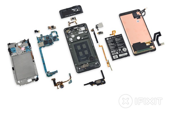 iFixit разобрали Google Pixel 2 XL