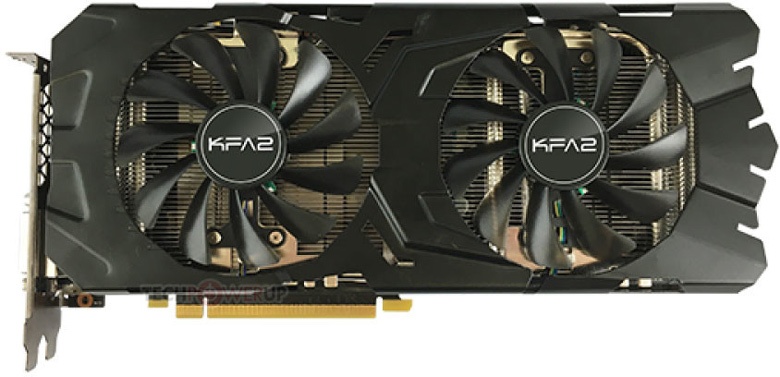 В сети уже появились изображения 3D-карты KFA2 GTX 1070 Ti EX