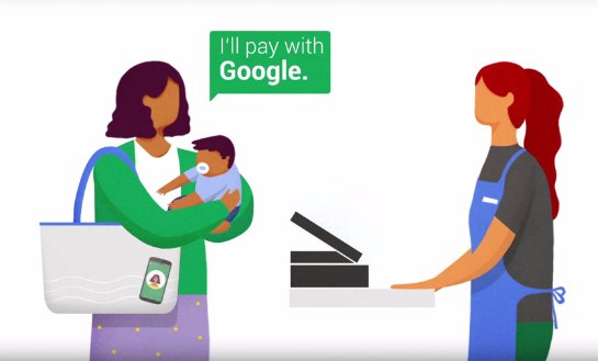 C «Pay with Google» ускоряется оформление заказа