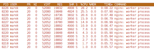Почему один процесс NGINX берёт на себя всю работу? - 5