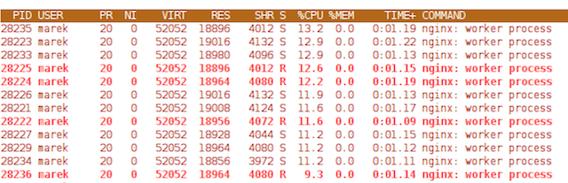 Почему один процесс NGINX берёт на себя всю работу? - 6