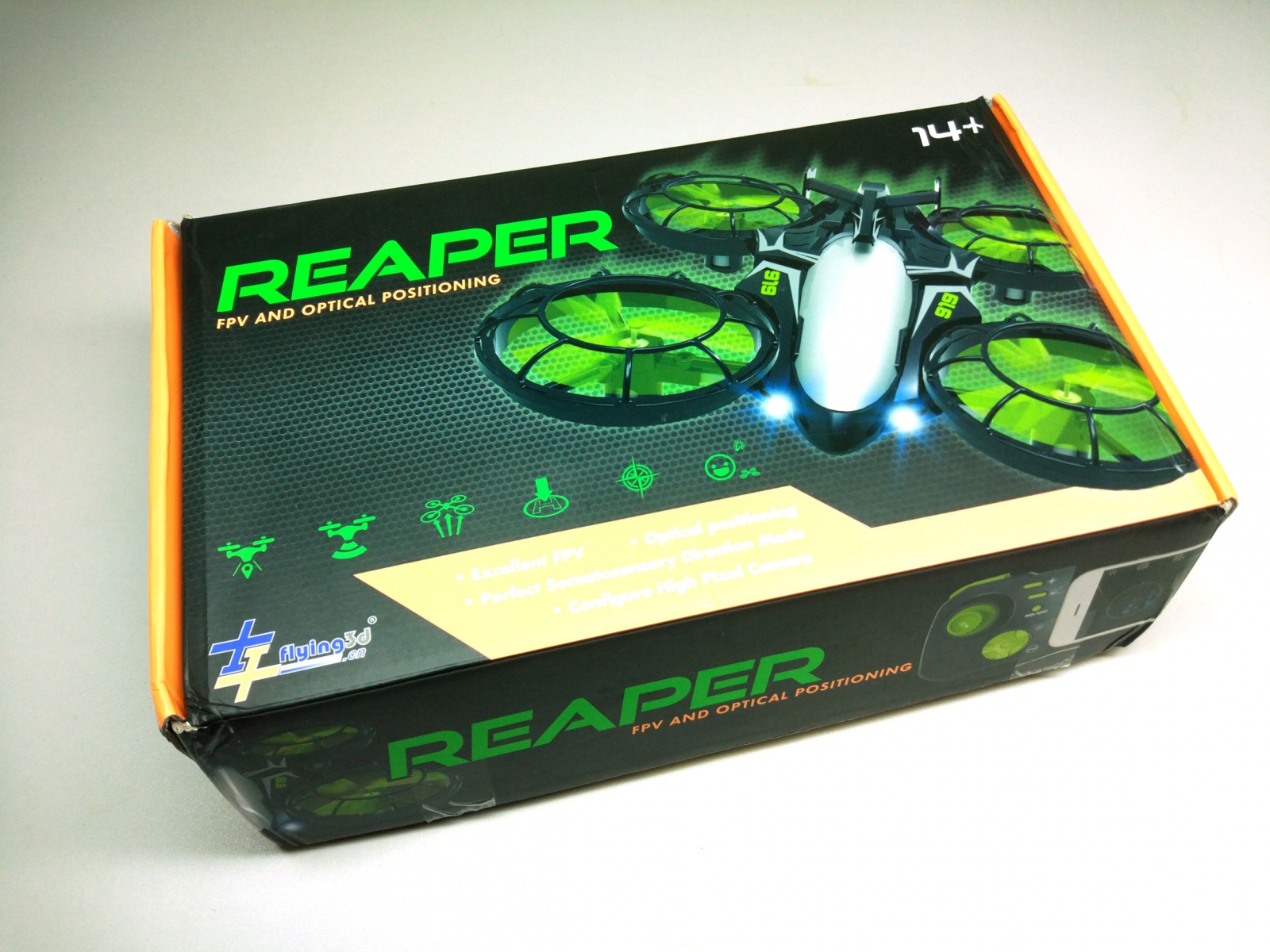 Reaper FY919. Квадрокоптер с FPV за $50 - 2