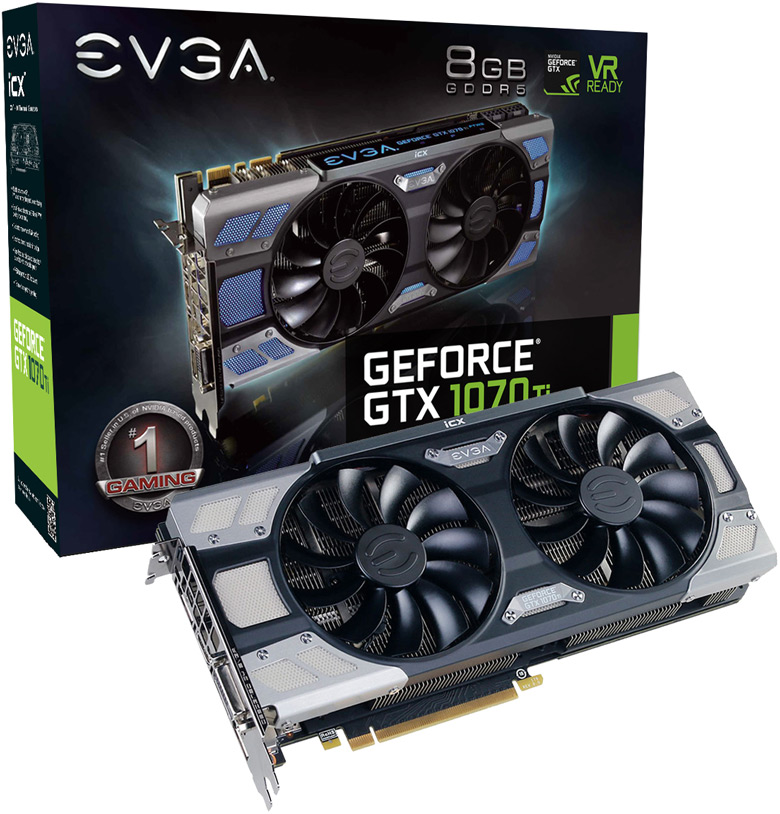 EVGA GeForce GTX 1070 Ti SC HYBRID (08G-P4-5678-KR)