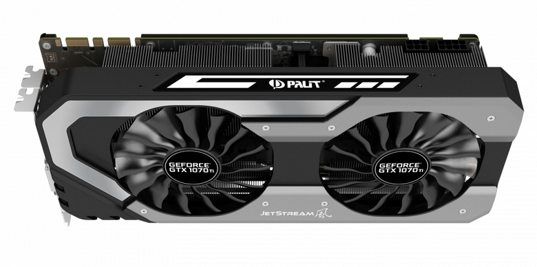 Palit тоже не стала разгонять видеокарты GTX 1070 Ti