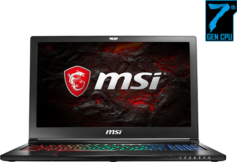 Основой MSI GS63 7RD Stealth служит процессор Intel Core i7-7700HQ