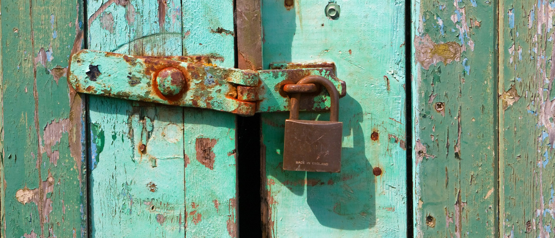 Rusty lock