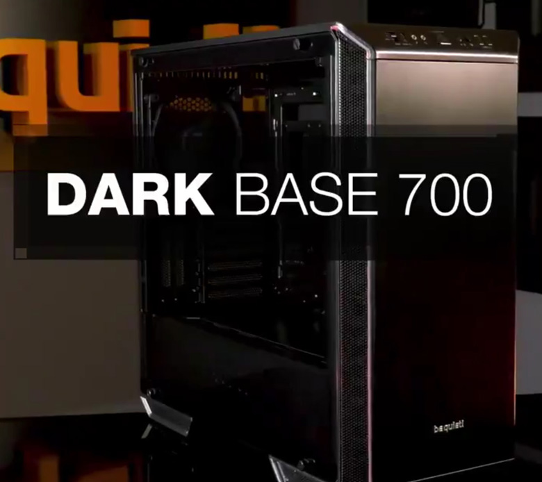 Боковая панель be quiet! Dark Base 700 изготовлена из стекла