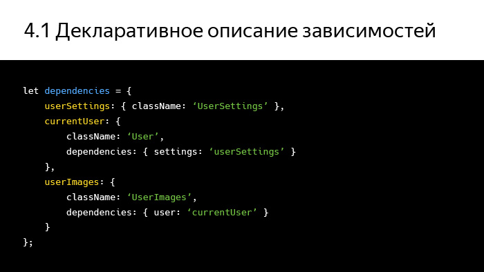 Инверсия зависимостей в мире фронтенда. Лекция Яндекса - 10 Инверсия зависимостей в мире фронтенда. Лекция Яндекса - 10