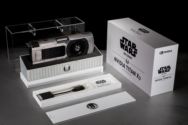 Titan Xp Collectors Edition доступна в версиях Jedi Order и Galactic Empire