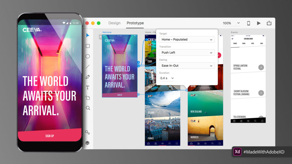 Adobe XD 1.0