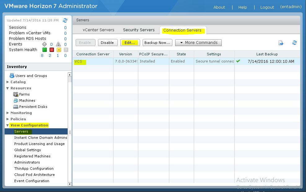 Настройка двухфакторной аутентификации в VMware Horizon View 7 c использованием OTP и сервера JAS - 3