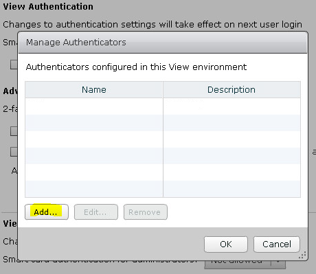 Настройка двухфакторной аутентификации в VMware Horizon View 7 c использованием OTP и сервера JAS - 6