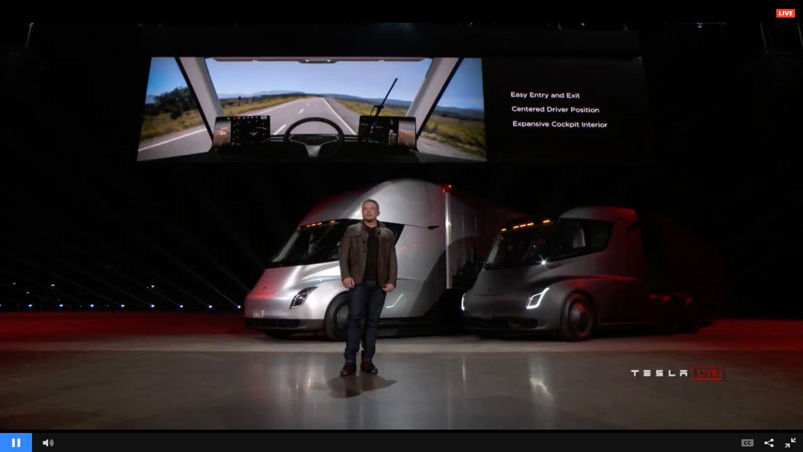 Tesla Semi и Tesla Roadster 2 - 4