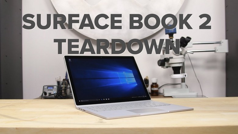 Ноутбук Surface Book 2 получил iFixit один балл