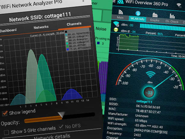 Немного об анализаторах Wi-Fi покрытия на Android - 1