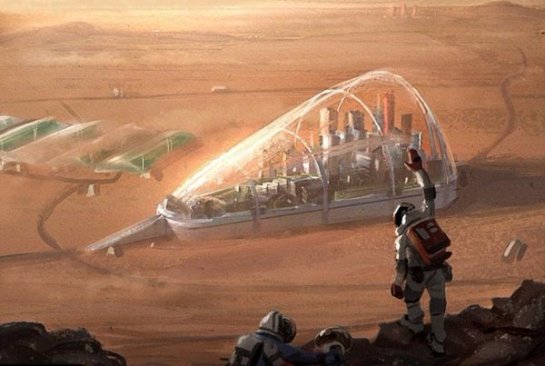 На Марсе хотят построить город-лес