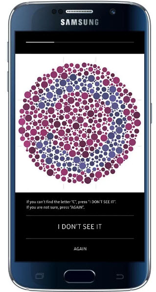 Телевизионное приложение Samsung SeeColors предназначено для людей, страдающих дальтонизмом