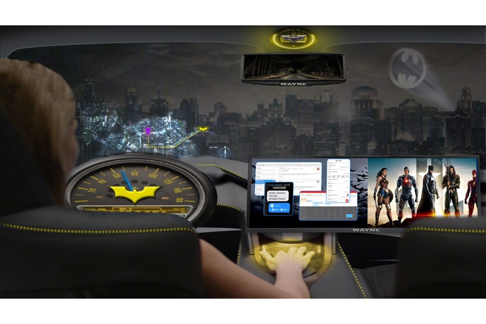 Intel и Warner Bros. разработали концепцию беспилотного авто, как развлекательной платформы