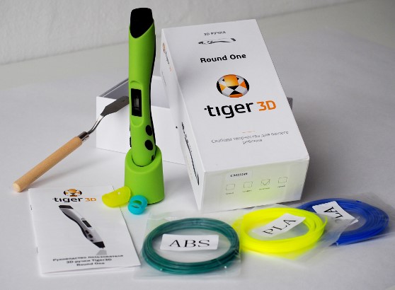 Обзор 3D ручки Tiger3D Round One - 2