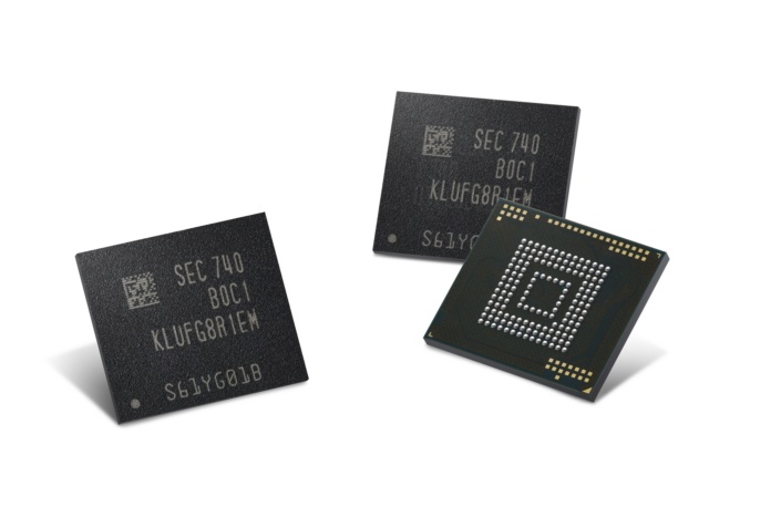 Samsung начала массовое производство модулей флэш-памяти eUFS емкостью 512 ГБ для новых смартфонов
