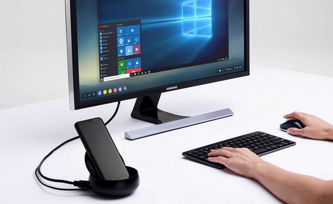 Обновленная док-станция Samsung DeX для Galaxy S9 позволит использовать смартфон в роли тачпада 