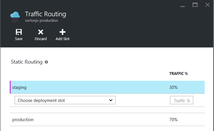 Как мы внедряли DevOps: тестирование production-окружения с Azure Web App - 5 Как мы внедряли DevOps: тестирование production-окружения с Azure Web App - 5