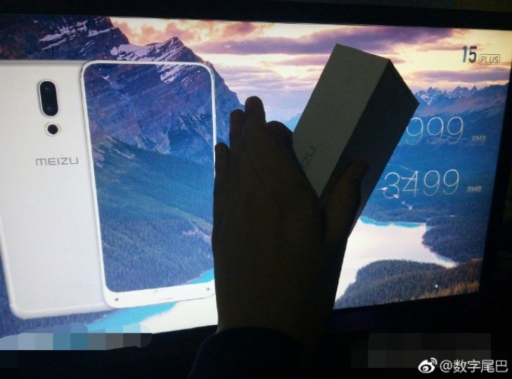 Первые изображения смартфона Meizu 15 Plus дают представление о его главной особенности