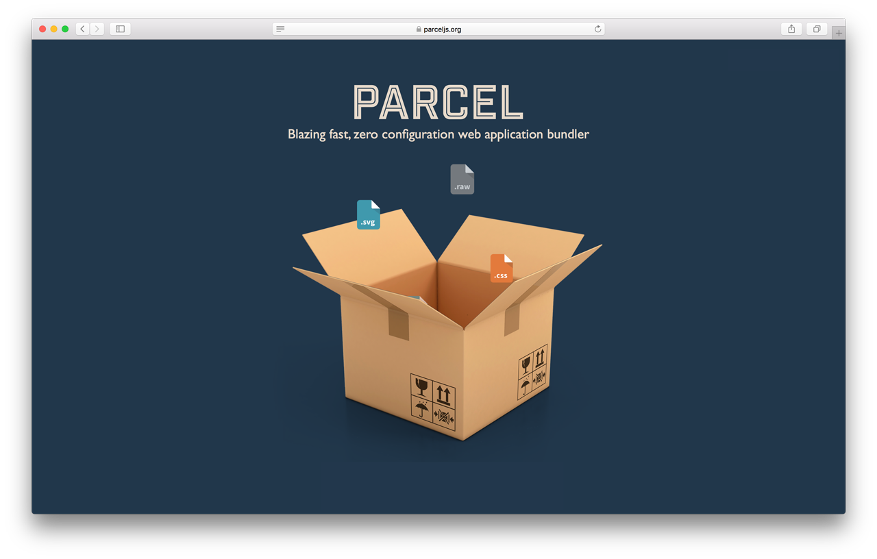 Parcel — очень быстрый бандлер, не требующий настройки - 1