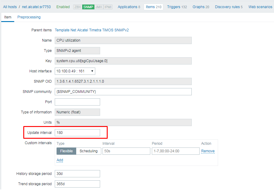 Zabbix 3.4: Макросы в интервалах времени - 2