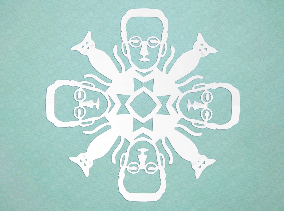 Снежинки в стилистике… своими руками (upd. 2017) - 11