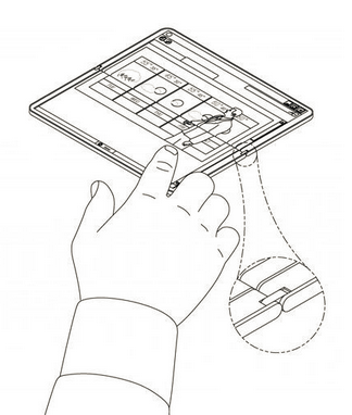 Новый патент Microsoft описывает складывающийся планшет