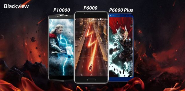 Blackview готовит три долгоиграющих смартфона: P6000, P6000 Plus и P10000