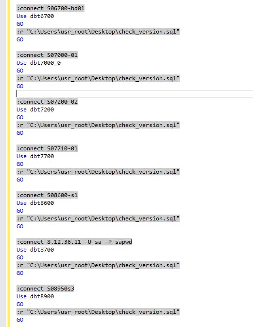Отправка запроса на указанные базы данных MS SQL Server всех указанных серверов подручными средствами - 2 Отправка запроса на указанные базы данных MS SQL Server всех указанных серверов подручными средствами - 2