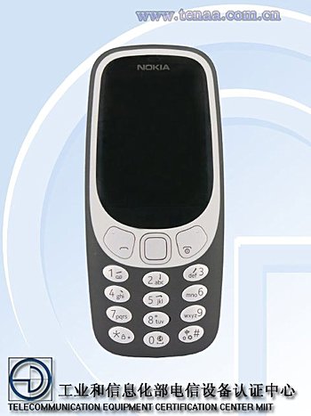 Телефон Nokia 3310 4G (TA-1077) замечен в базе TENAA