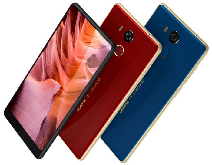 Безрамочный смартфон Bluboo D5 хочет быть похожим на Xiaomi Mi Mix 2 при цене менее $100