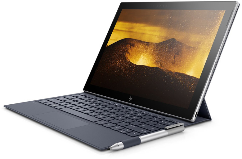 Компьютер HP Envy x2 на процессоре Intel Core может считаться прямым конкурентом модели Microsoft Surface Pro 4