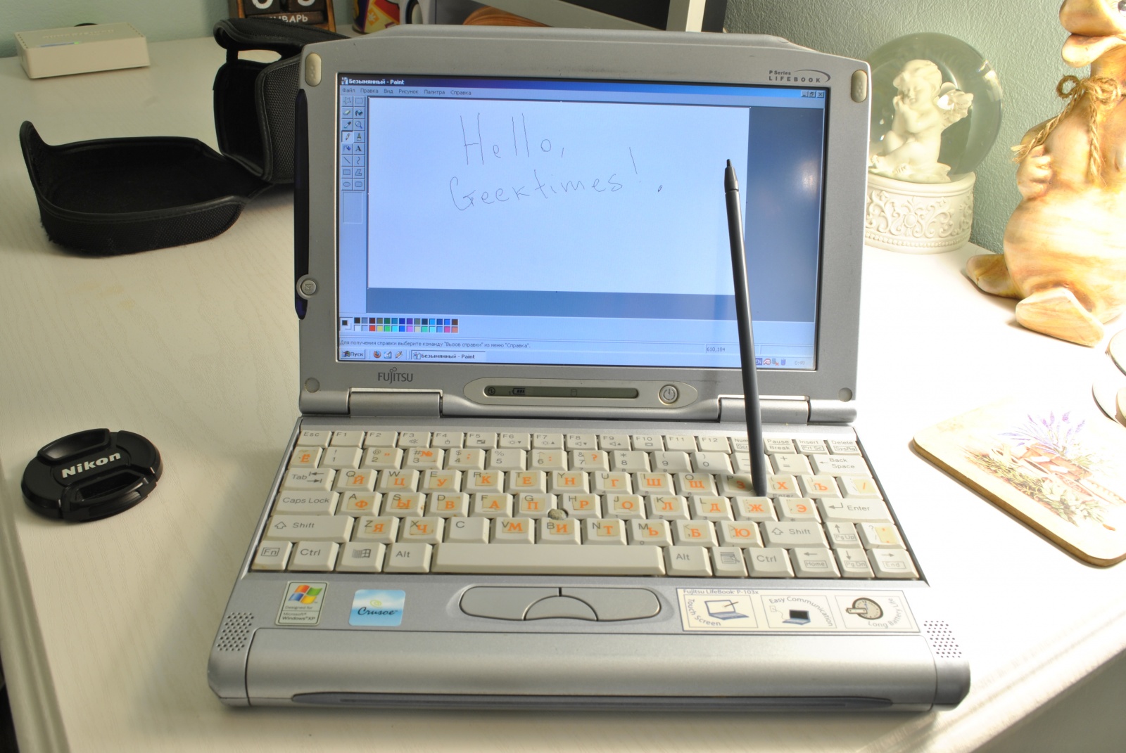 Ультрабук начала 2000-х – обзор Fujitsu LifeBook P-1032 - 1