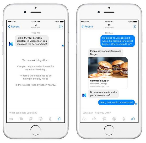 Facebook закрывает ассистент Facebook M