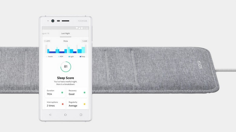 Трекер сна Nokia Sleep стоит 100 долларов
