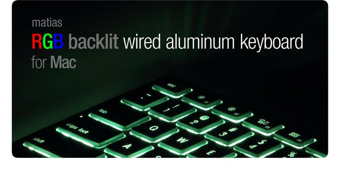 Matias выпустила алюминиевую клавиатуру с подсветкой для ПК и Mac 