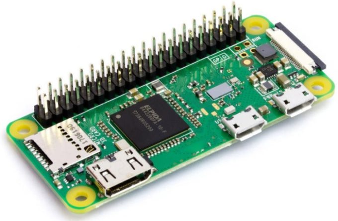 Одноплатный ПК Raspberry Pi Zero WH стоит 15 долларов