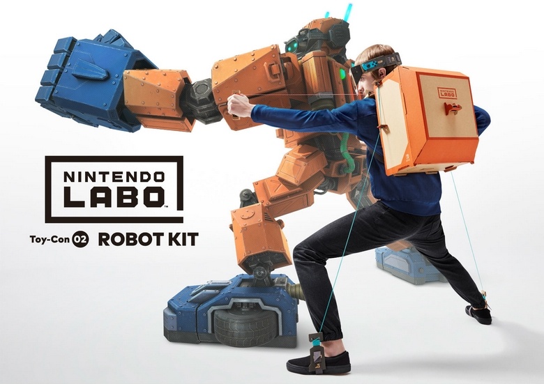 Конструктор Nintendo Labo существует в виде трёх наборов