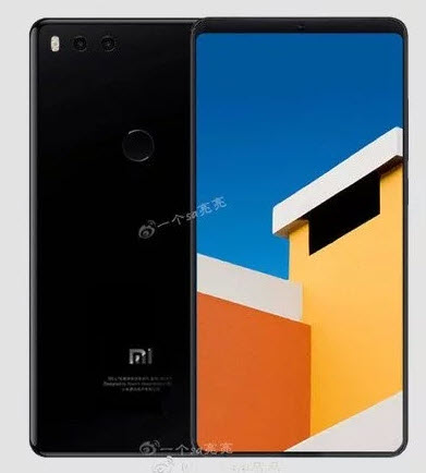 Опубликовано новое изображение смартфона Xiaomi Mi 7