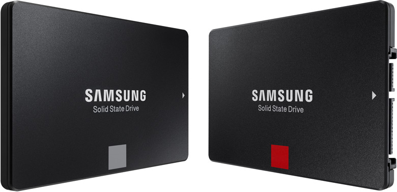 В накопителях Samsung 860 Pro и 860 Evo используется флэш-память с объемной компоновкой V-NAND