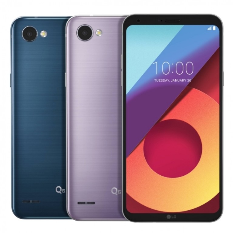 Сначала LG G6 и LG Q6 в новых цветах появятся в Южной Корее