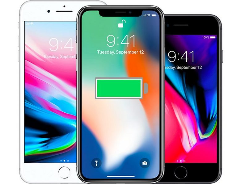 Смартфон iPhone 8, 8 Plus и iPhone X получили улучшенную систему, снижающую производительность при устаревании аккумулятора 