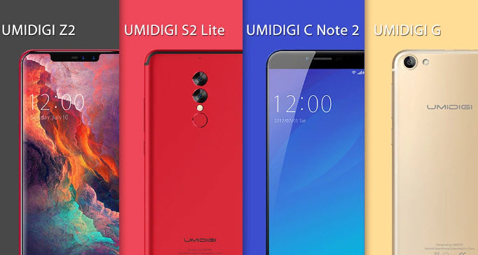 Umidigi объяснила значение названия компании и позиционирование серий Z, S, C и G