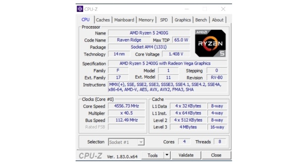 Разгон APU Ryzen до частоты 4,55 ГГц оказался багом