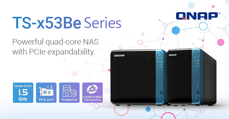 QNAP TS-253Be и TS-453Be